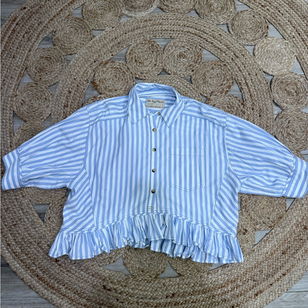 We the free Bailey stripe shirt